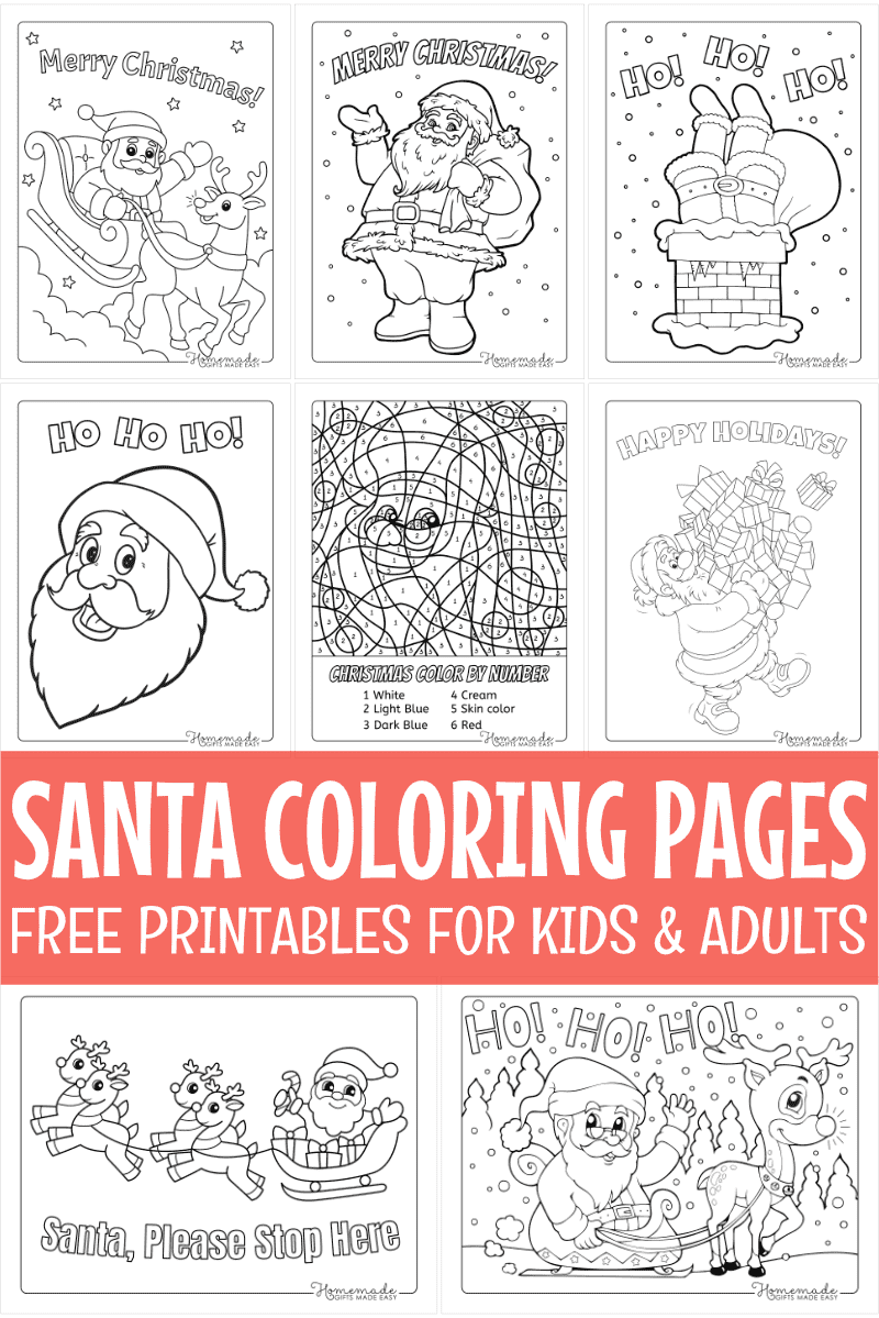 santa printables