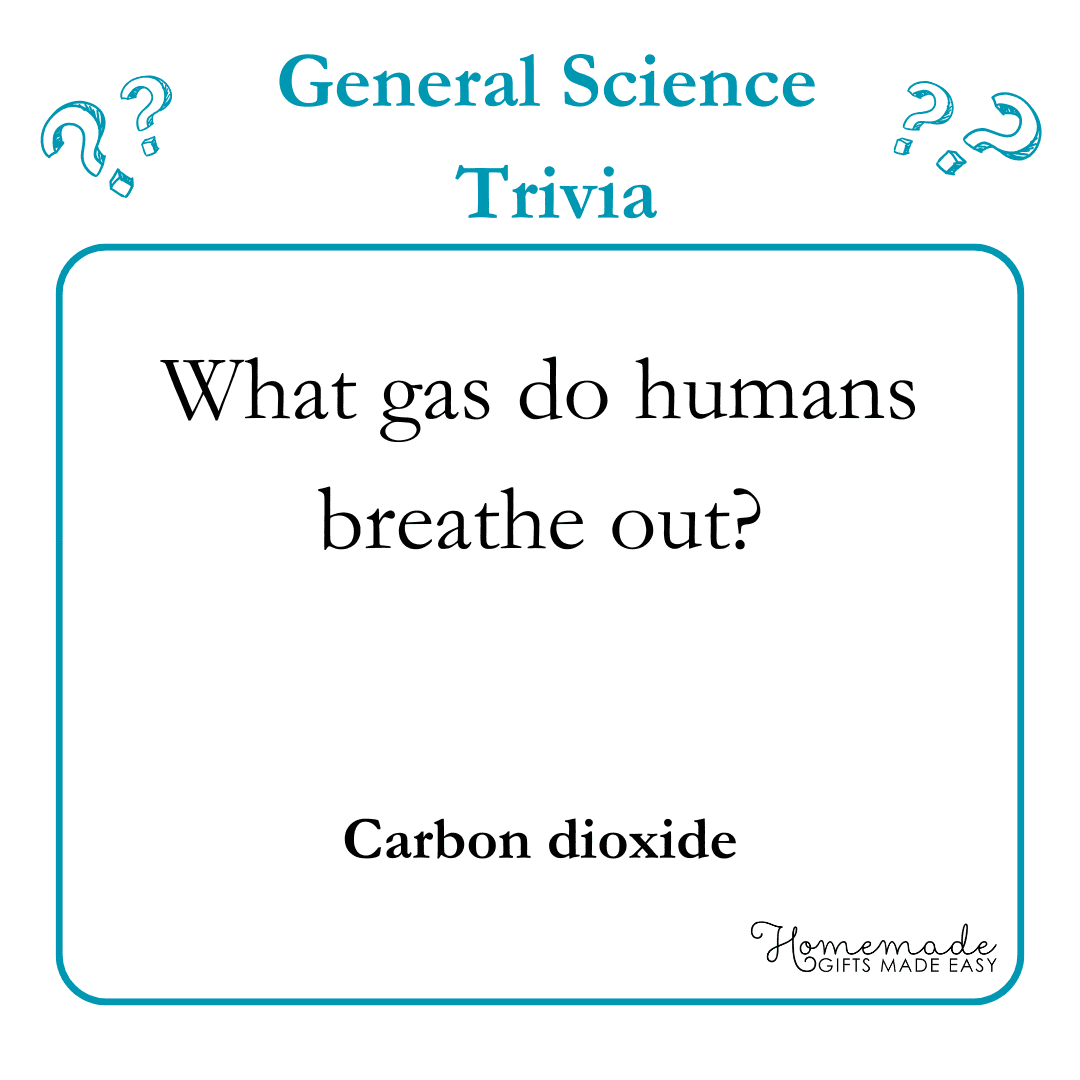 Science Trivia Questions