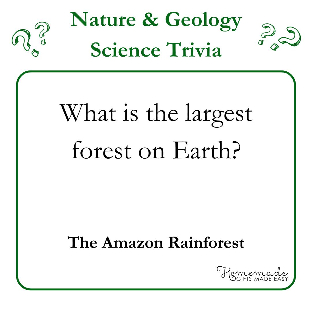 Science Trivia Questions