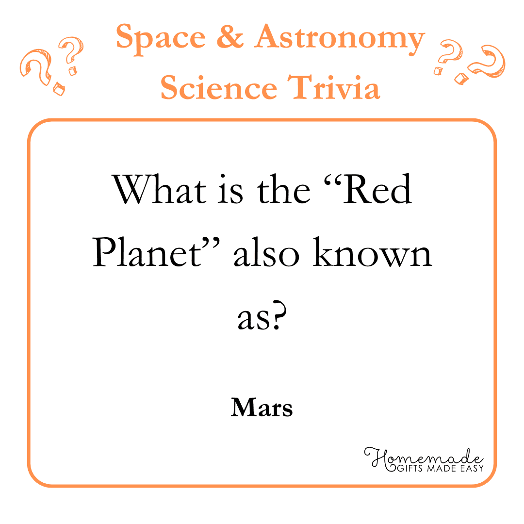 Science Trivia Questions