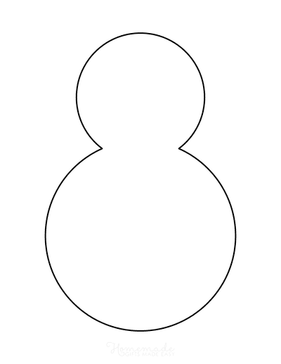 Free Printable Snowman Templates For Crafts