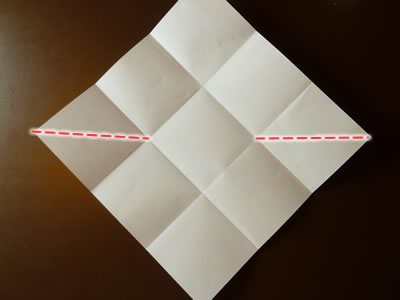 origami envelope fold in half diagonally