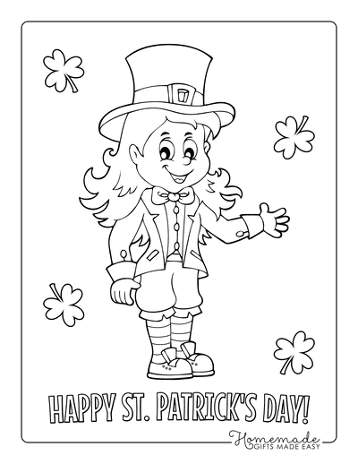 Download 38 St Patrick S Day Coloring Pages Free Printable Pdfs