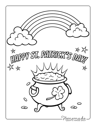 Download 38 St Patrick S Day Coloring Pages Free Printable Pdfs