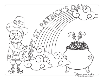 Download 38 St Patrick S Day Coloring Pages Free Printable Pdfs