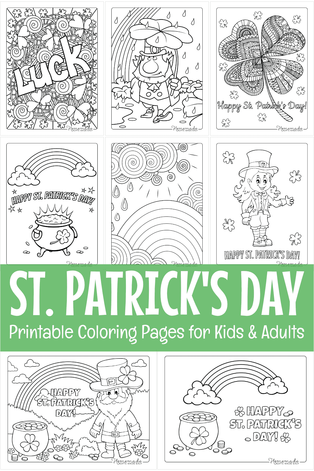 St. Patrick's Day Free Printables