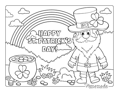 38 St Patrick S Day Coloring Pages Free Printable Pdfs