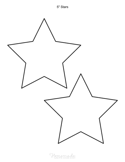 star-shape-printable