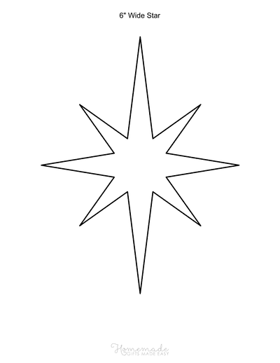 Star Stencil - Star Stencils, Stencil for Star, Star Symbol Stencil, Large  Star Stencil, Small Star Stencil