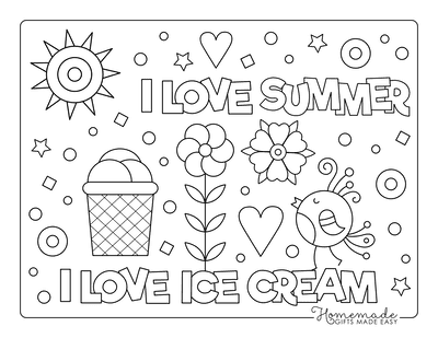 74 Summer Coloring Pages Free Printables For Kids Adults