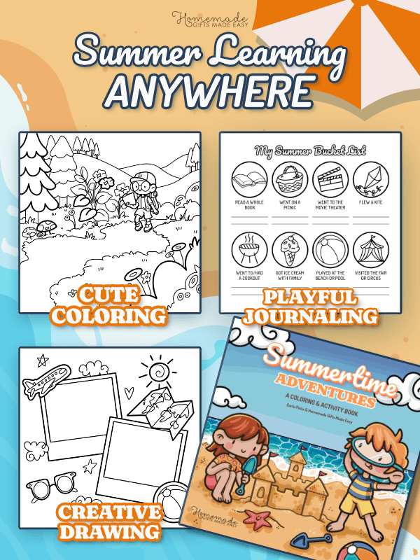 Summertime Adventures Coloring and Activity Book
