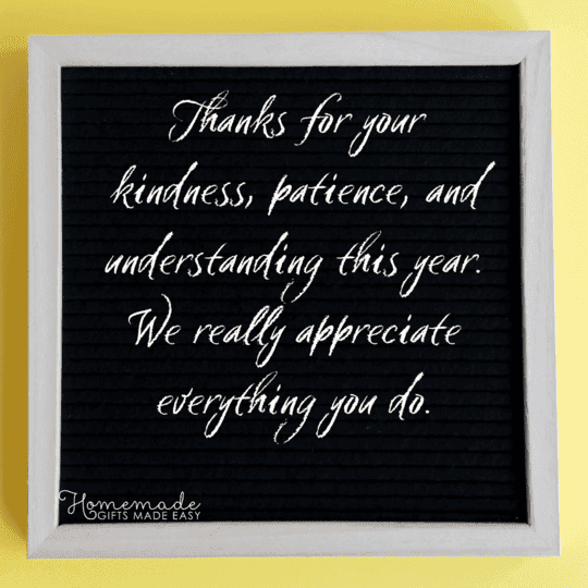 thank you messages for teacher we appreciate everything you do