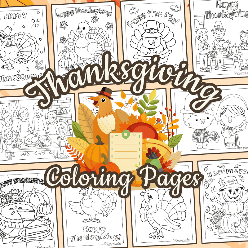thanksgiving coloring pages