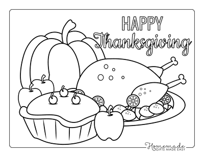 70 thanksgiving coloring pages for kids  adults  free