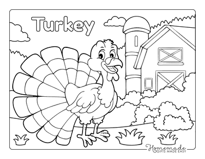 Thanksgiving Coloring Book Free Printable for the Kids!