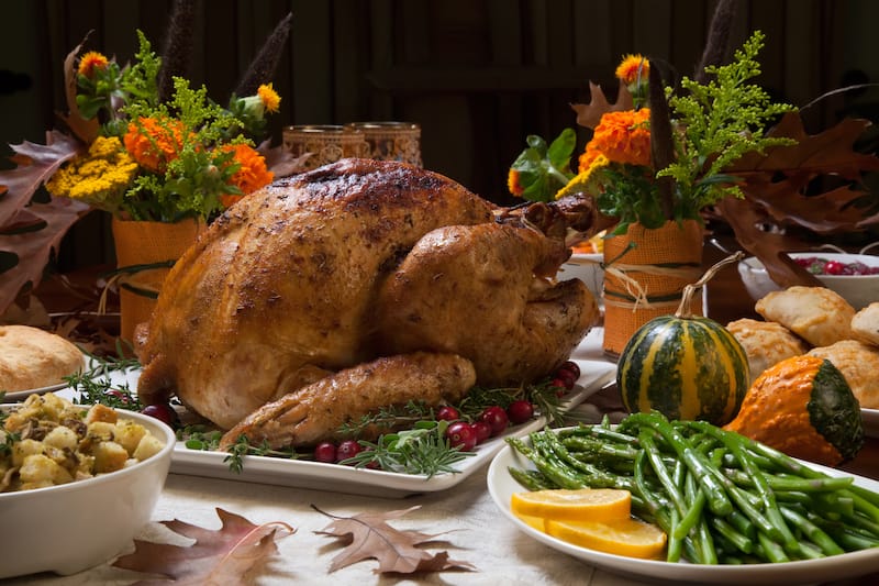 thanksgiving prayer roasted turkey