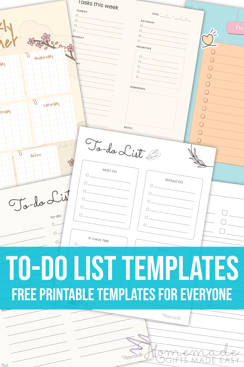 to-do list template 
