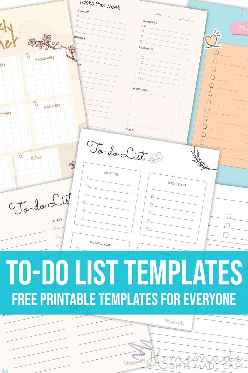 to-do list template