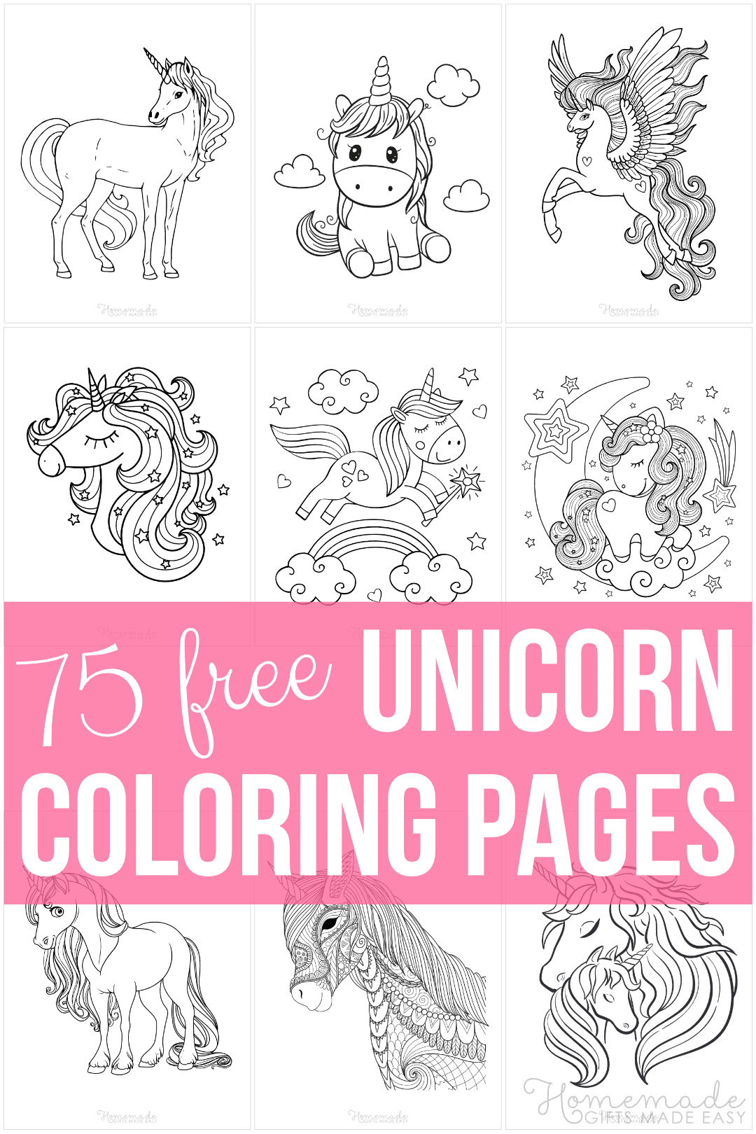 Outline Patterns Coloring Pages Set Printable Coloring Pages with Animals for Adults and Kids Instant Download Digital Coloring Sheets