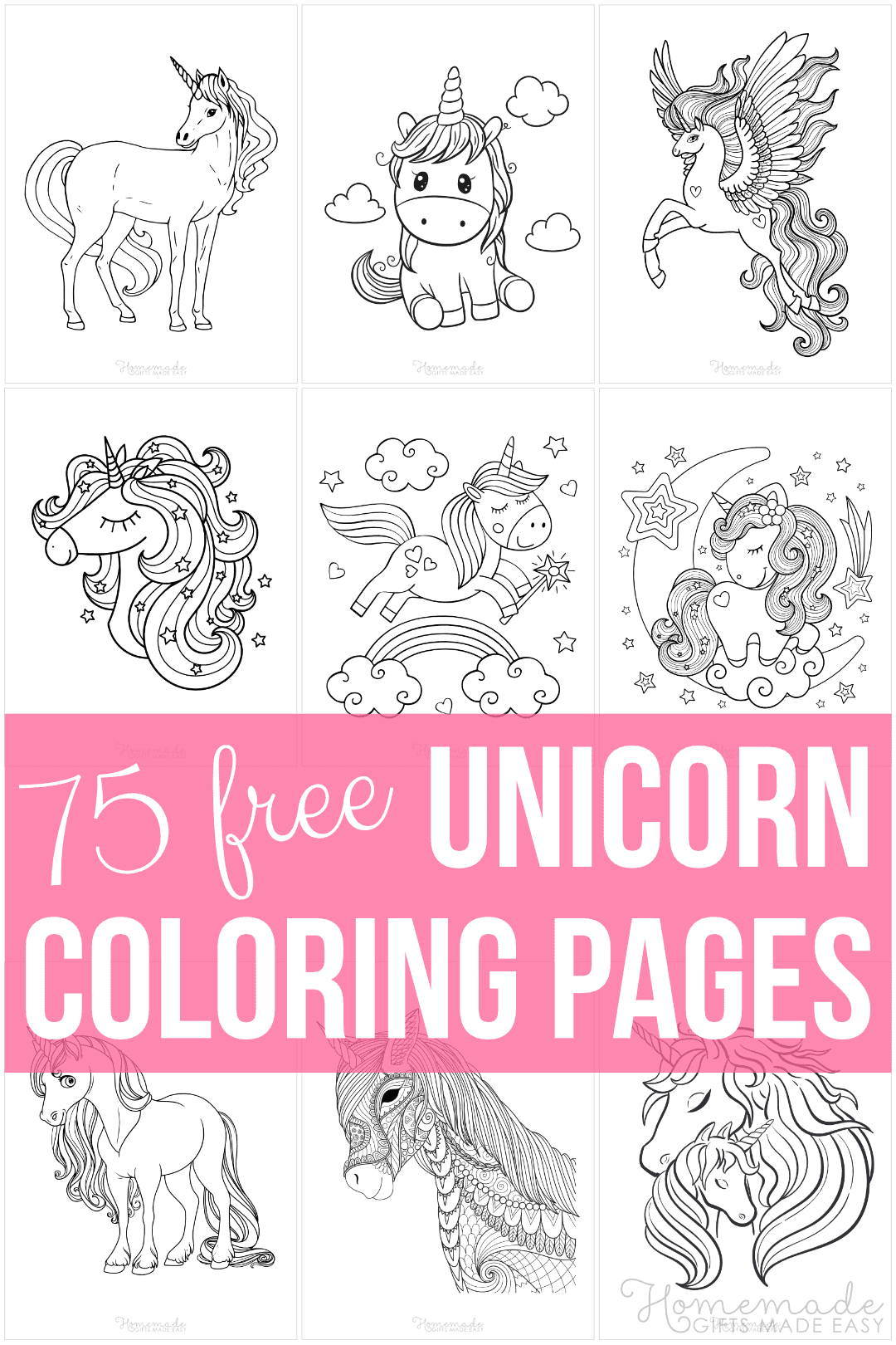 Featured image of post Magical Unicorn Printable Cute Unicorn Coloring Pages - It would be fun for children to color these coloring sheets of unicorn.