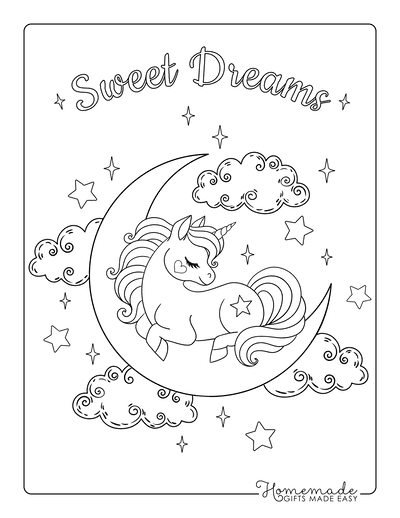 80 magical unicorn coloring pages for kids adults free printables