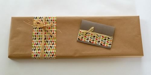 unique gift wrapping ideas layered paper