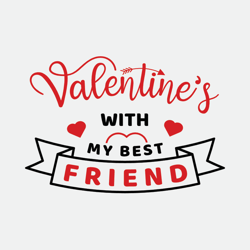 valentines day messages for friends - best friend art