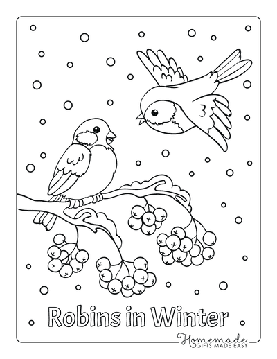 80 best winter coloring pages  free printable downloads