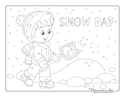 80 Best Winter Coloring Pages | Free Printable Downloads