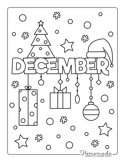 preschool coloring pages for winter