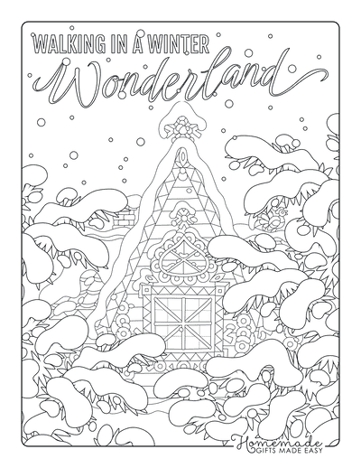 80 best winter coloring pages  free printable downloads