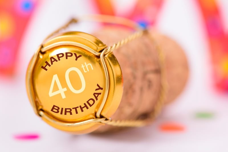 Happy 40th Birthday Sayings, Quotes, & Messages