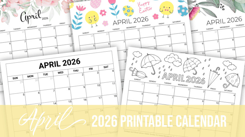 april calendar