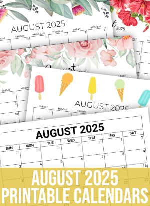 August calendar