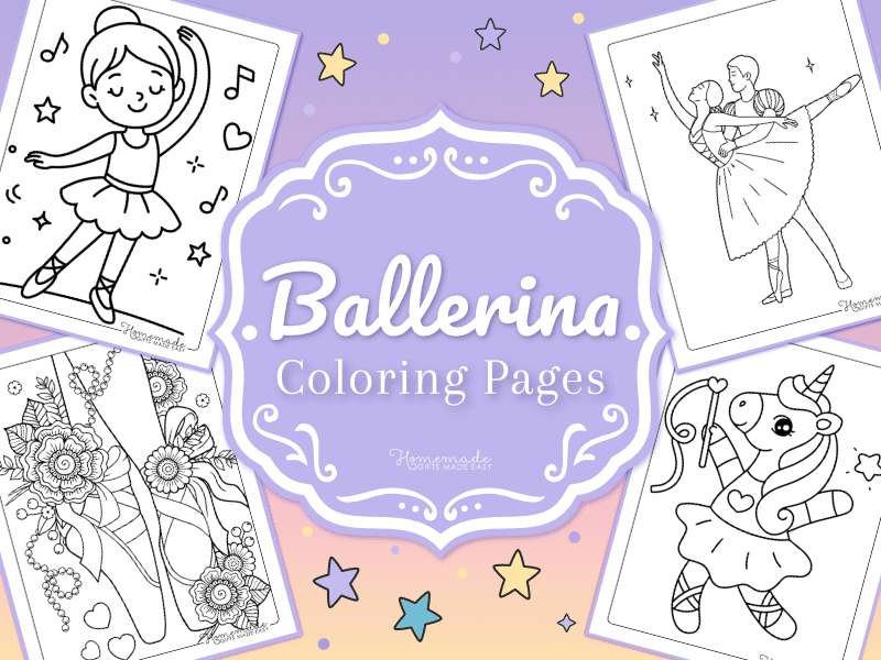 Ballerina Coloring Pages