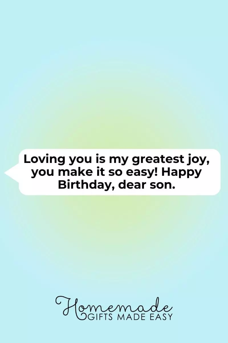 birthday wishes for son my greatest joy
