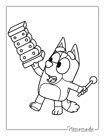 Bluey Coloring Pages (Free Printable PDFs)