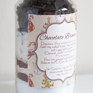 brownies in a jar recipe