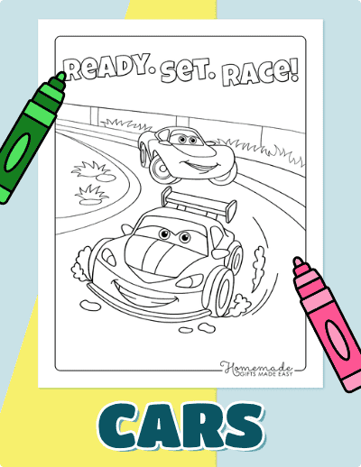 Car Coloring Pages