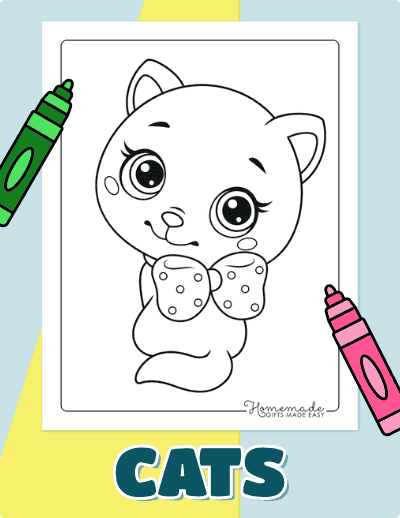 Cat Coloring Pages
