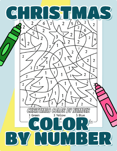 Christmas Color by Number