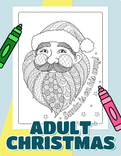Christmas Coloring Pages for Adults
