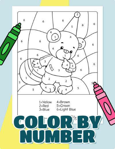 Color by Number Printable