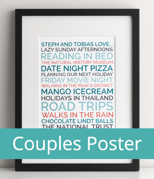 couple's likes poster