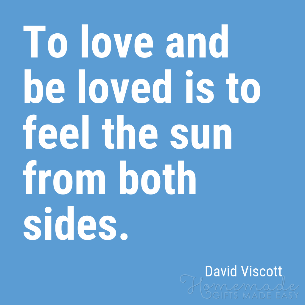 Schattig vriendje citeert love and be loved david viscott