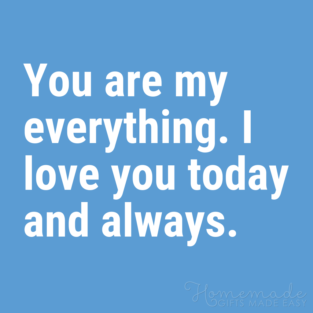 cute boyfriend quotes you are my everything