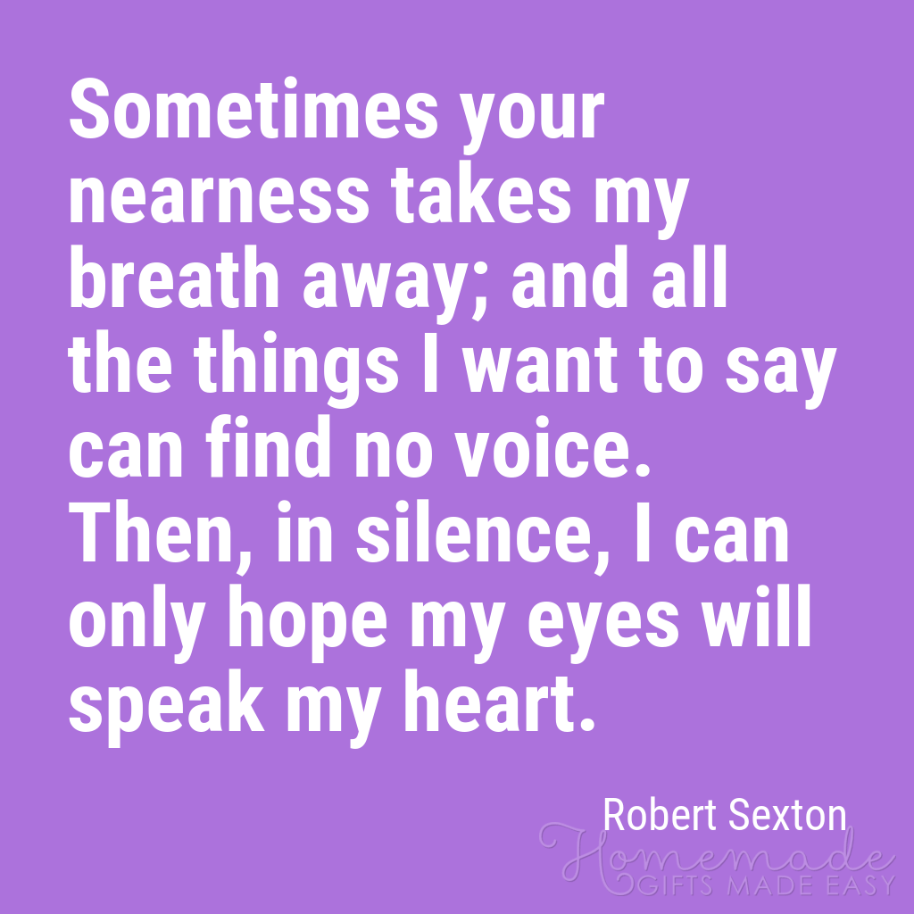 cute boyfriend quotes your nearness takes my breath away