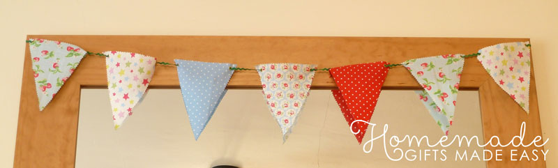 how to make decorative bunting