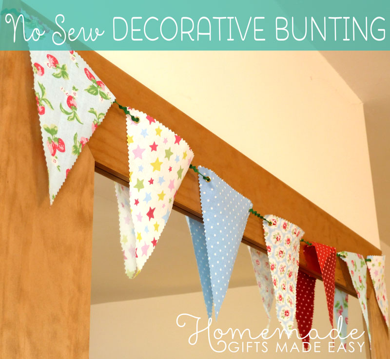 how to make decorative bunting