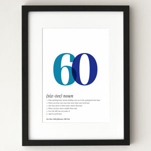 definition poster 60